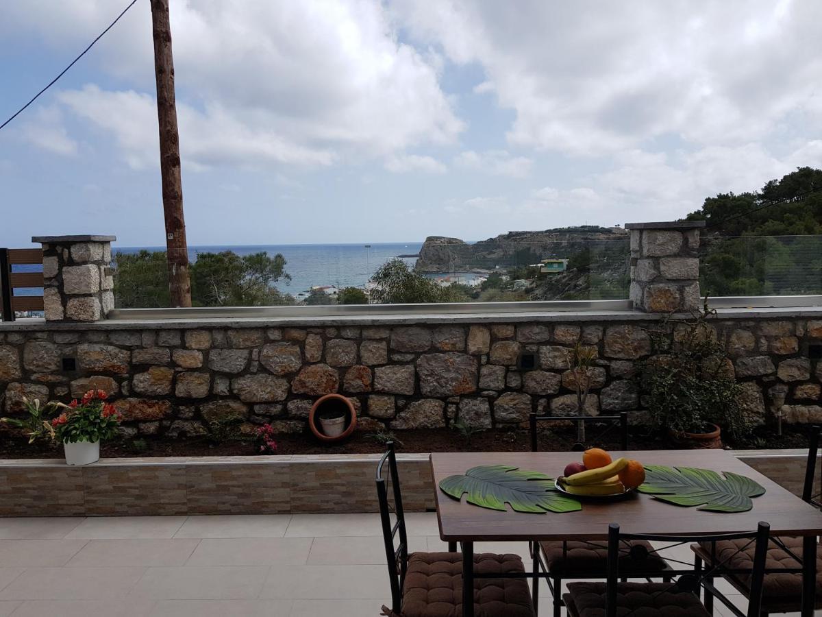 Galazia Thea Apartments Архангелос Екстериор снимка