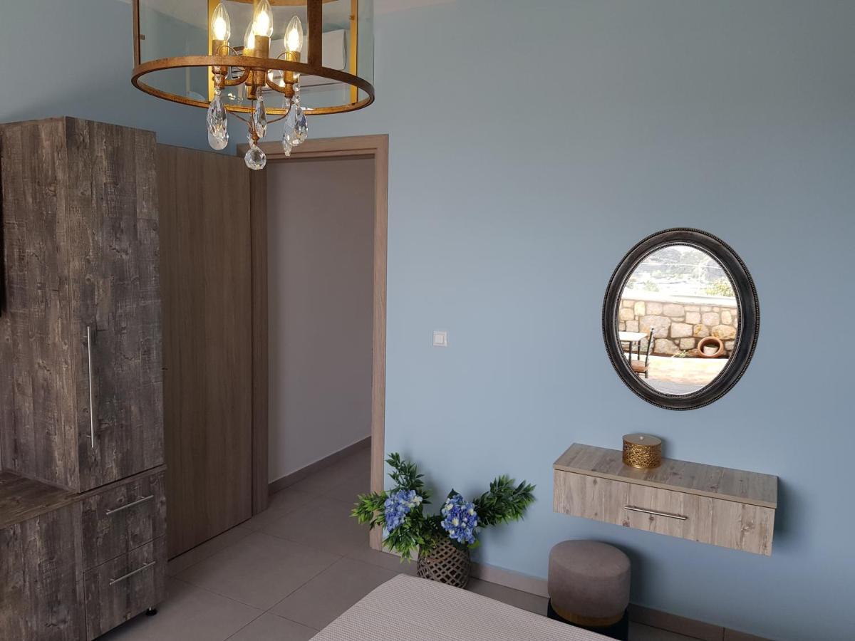 Galazia Thea Apartments Архангелос Екстериор снимка