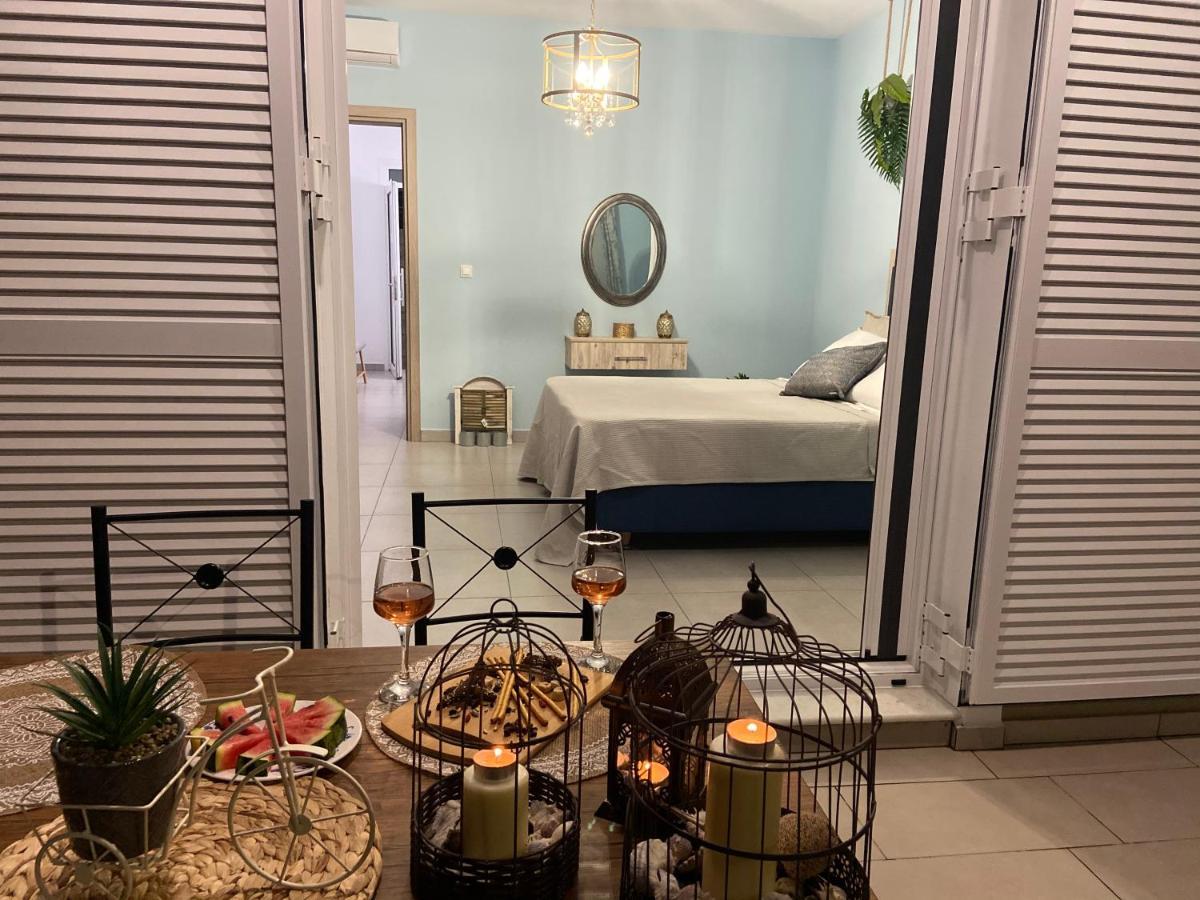 Galazia Thea Apartments Архангелос Екстериор снимка